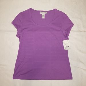 🆕NWT Doncaster women's purple top